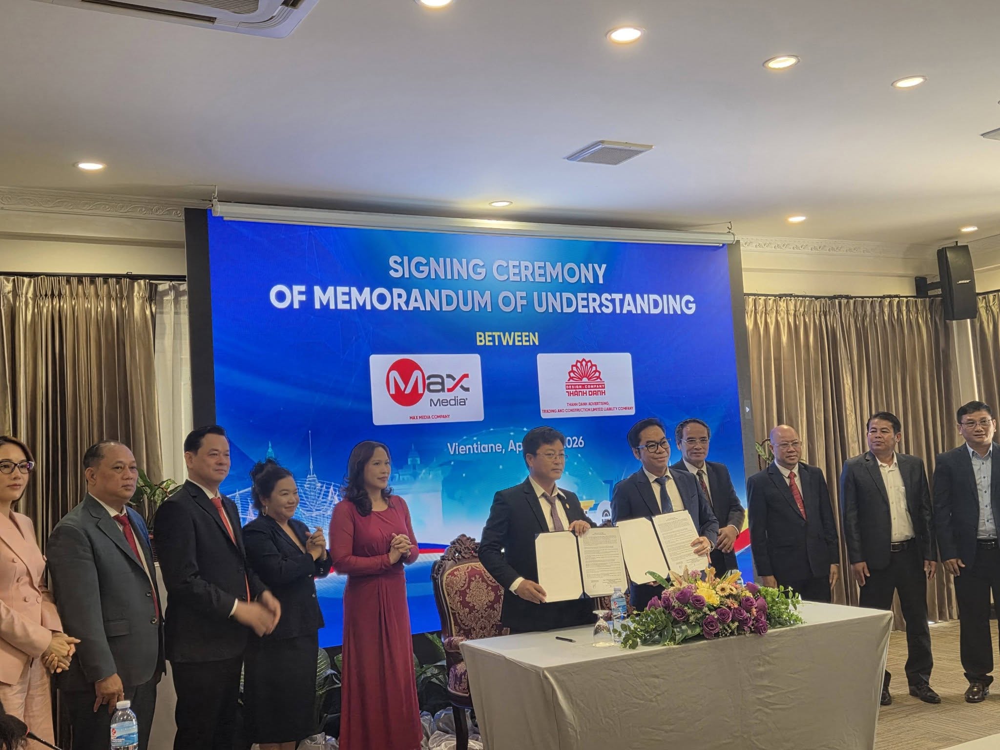 Thành Danh Group ký kết hợp tác cùng Công ty Max Media (hội viên LSA)